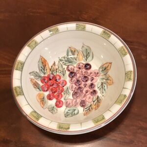 RARE ROYAL NORFOLK Tuscan Style Fruit Coupe Soup Bowl